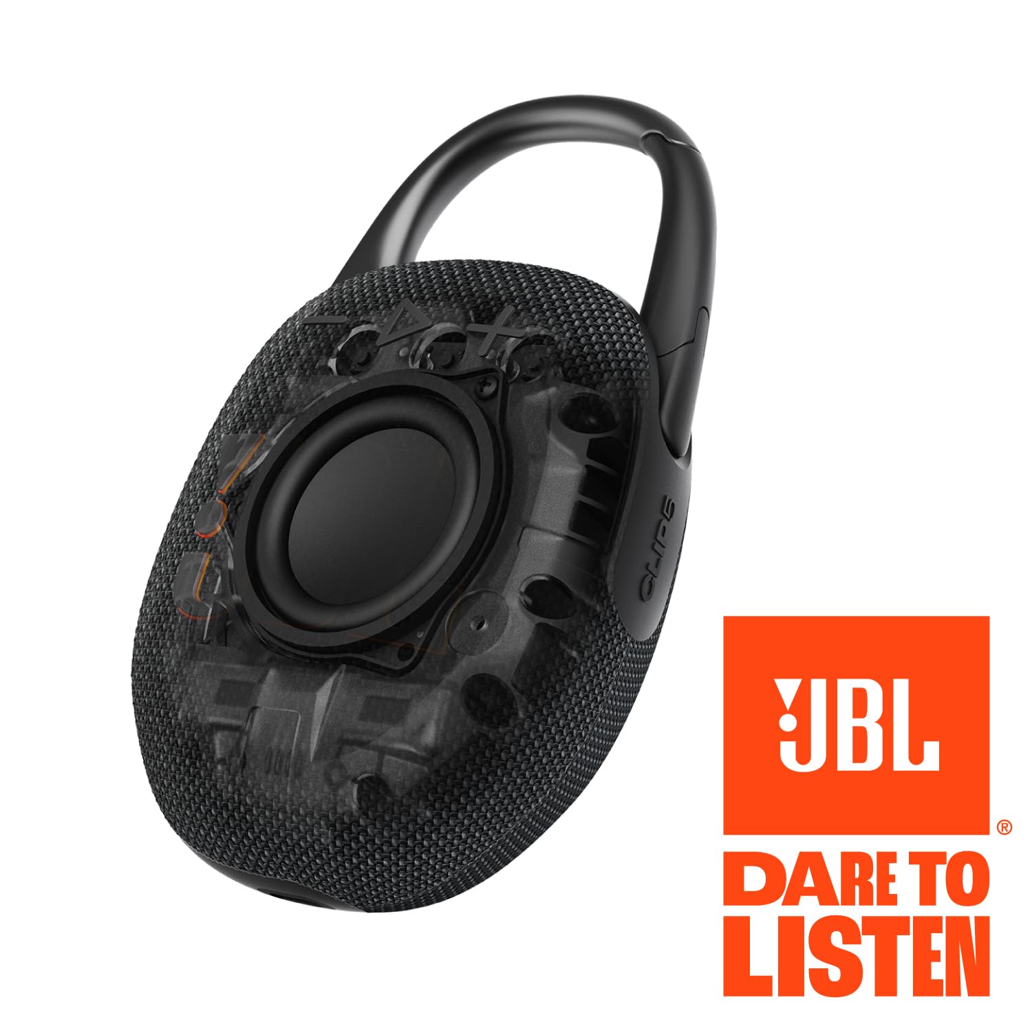 Ultra-Portable, Waterproof & Dustproof Bluetooth Speaker, Big Pro Sound with Punchy bass, Integrated Carabiner, Up to 12 Hours of Play, Made in Part with Recycled Materials Ultra-Portable, Waterproof & Dustproof Bluetooth Speaker, Big Pro Sound with Punchy bass, Integrated Carabiner, Up to 12 Hours of Play, Made in Part with Recycled Materials